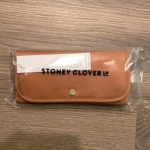 NWT Stoney Clover Lane Tri-Fold Wallet Camel